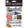 ME & MY BIG IDEAS Soft Spoken Stickers: Play Ball