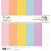 SPECIAL ORDER - WC2026 ATTENDEES ONLY: SIMPLE STORIES Color Vibe 12x12 Textured Cardstock Kit: Spring