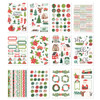 SIMPLE STORIES Santa's Village Sticker Book