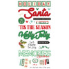 SIMPLE STORIES Simple Vintage Holly Jolly Foam Stickers