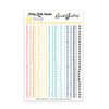 PREORDER - ships late August: PRETTY LITTLE STUDIO You Are My Sunshine Stickers | Sunny Stitches - Clear