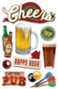 PAPER HOUSE PRODUCTIONS 3D Sticker: Cheers