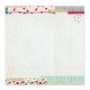 PRETTY LITTLE STUDIO Love is Kind 12x12 Paper | Love Like Ours (single-sided)