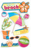 PAPER HOUSE PRODUCTIONS 3D Sticker: Life's A Beach