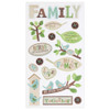 EK SUCCESS Sticko Flat Stickers: The Family Tree