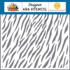 CARTA BELLA Zoo Adventure 6x6 Stencil: Zebra