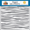 CARTA BELLA Zoo Adventure 6x6 Stencil: Tiger