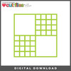 DIGITAL DOWNLOAD: Cut Files by Allison - Alternating Squares Background #2