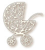 WILD ROSE STUDIO Die: Ornate Pram