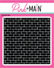 PINK & MAIN 6x6 Embossing Folder: Bricks