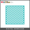 DIGITAL DOWNLOAD: Cut Files by Allison - Cross Pattern Background #3
