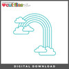 DIGITAL DOWNLOAD: Cut Files by Allison - Rainbow