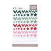 ELLE'S STUDIO Puffy Stickers: Christmas | Hearts & Stars