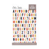 ELLE'S STUDIO Puffy Alphabet Stickers: Halloween