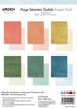 ARDEN CREATIVE STUDIO 6x8 Paper Pad: Page Starters Solids