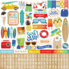 CARTA BELLA Beach Day Element Sticker