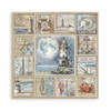 STAMPERIA Silent Sea 8x8 Paper Pad - Single Sided