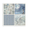 STAMPERIA Silent Sea 8x8 Paper Pad - Single Sided