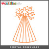 DIGITAL DOWNLOAD: Cut Files by Allison - Birthday Hat 2