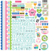 BELLA BLVD Love Grows Here Doohickey Cardstock Stickers