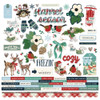 SIMPLE STORIES Simple Vintage Flannel Season Cardstock Stickers