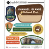 SCRAPBOOK CUSTOMS Sticker: National Park Signs - Channel Islands