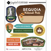 SCRAPBOOK CUSTOMS Sticker: National Park Signs - Sequoia