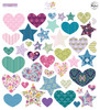 PINKFRESH STUDIO by PAIGE EVANS Hearts & Stars Ephemera: Lovely Lane