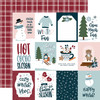 ECHO PARK Winter Fun 12x12 Paper: 3x4 Journaling Cards