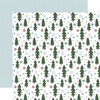 ECHO PARK Winter Fun 12x12 Paper: Snowy Forest Trees