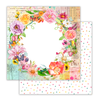 PRETTY LITTLE STUDIO Sunkissed 12x12 Paper | Meadow (double-sided)
