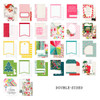 PREORDER - ships December: PRETTY LITTLE STUDIO Candy Cane Journaling | Candy Canes 3x4 Cards (double-sided)