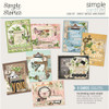 SIMPLE STORIES Simple Vintage Junk Drawer Simple Cards Card Kit
