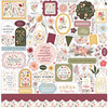 CARTA BELLA Pressed Floral Element Sticker