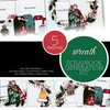 SCRAPBOOK GENERATION 1 Layout Kit: Wreath