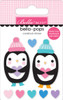 BELLA BLVD Snowflake Season Bella-Pops 3D Stickers: Tuxedo Twosome