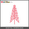 DIGITAL DOWNLOAD: Cut Files by Allison - Christmas Tree 3