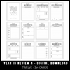 DIGITAL DOWNLOAD: Printables by Debbie - Year in Review 4 | Big Picture