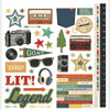 SIMPLE STORIES Rustic Legend Cardstock Stickers - Icons