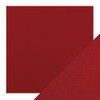 TONIC STUDIOS Craft Perfect 12x12 Classic Cardstock: Cherry Red
