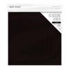 TONIC STUDIOS Craft Perfect 12x12 Classic Cardstock: Jet Black