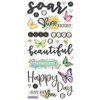 SIMPLE STORIES Simple Vintage Life in Bloom Foam Stickers