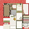 SIMPLE STORIES The Holiday Life 12x12 Paper: Journal Elements