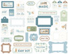 CARTA BELLA Little Lullabies BABY BOY Frames & Tags