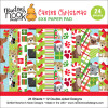 NEWTON'S NOOK DESIGNS 6x6 Paper Pad: Canine Christmas
