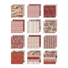 TIM HOLTZ Idea-Ology Pallet Collection 12x12 Paper Pack: Red