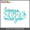 DIGITAL DOWNLOAD: Cut Files by Allison - Happy New Year