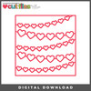 DIGITAL DOWNLOAD: Cut Files by Allison - Heart Banners