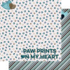 PREORDER - ships April: SSC DESIGNS Dog Mom 12x12 Paper: Pawprints On My Heart