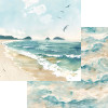PREORDER - ships April: SSC DESIGNS Beach Dreams 12x12 Paper: Beach Dreams